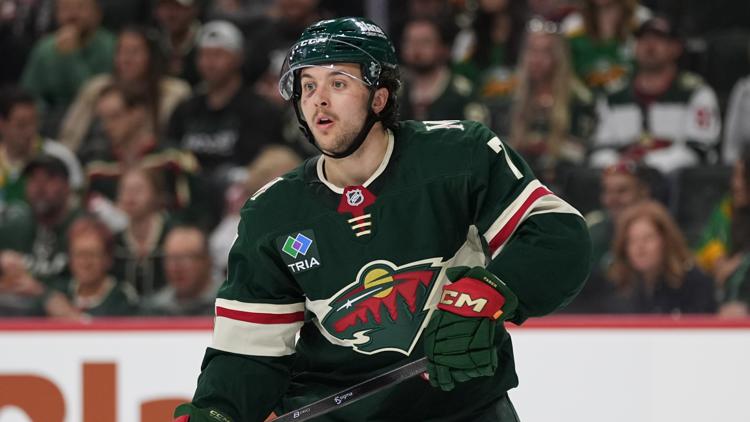 Wild defenseman Brock Faber clears protocol, could skate 'in another day or so' — KARE 11 Sports — Gopher
