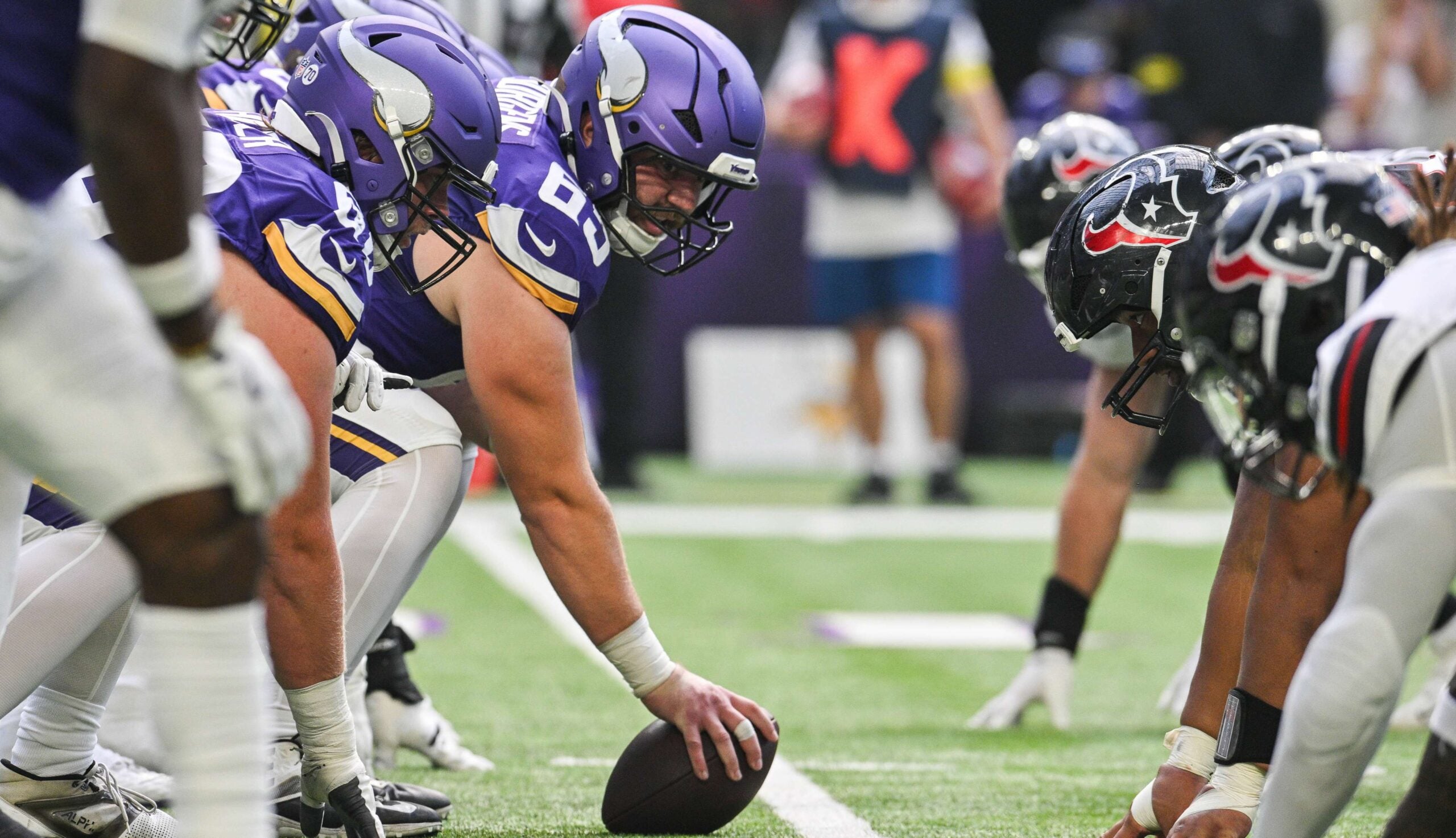 Did the Vikings Demote 1 Offensive Lineman? — Cottage Grove Sports news